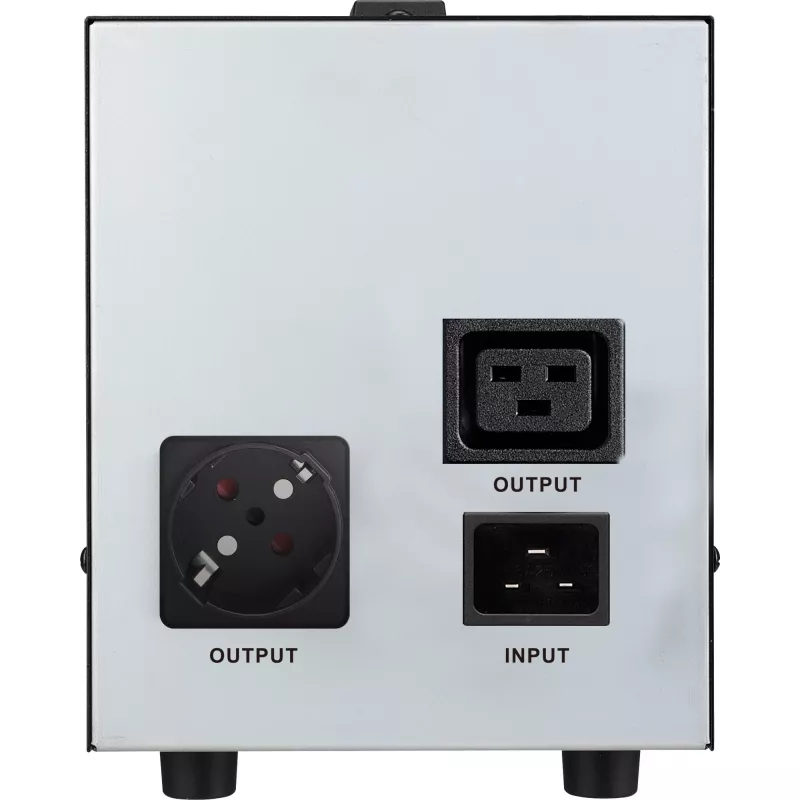 Bluewalker PowerWalker AVR 3000/SIV - Automatic Voltage Regulation - AC 230 V - 2400 Watt - 3000 VA - 2 Output Plugs (10120307)