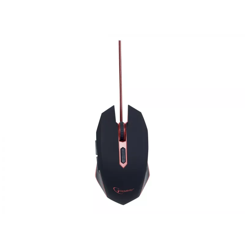 MOUSE USB OPTICAL GAMING/RED MUSG-001-R GEMBIRD