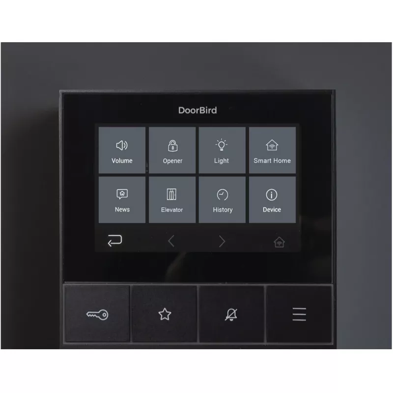 IP video intercom DoorBird A1101 Black Edition — Door station for IP video access control (model A1101)