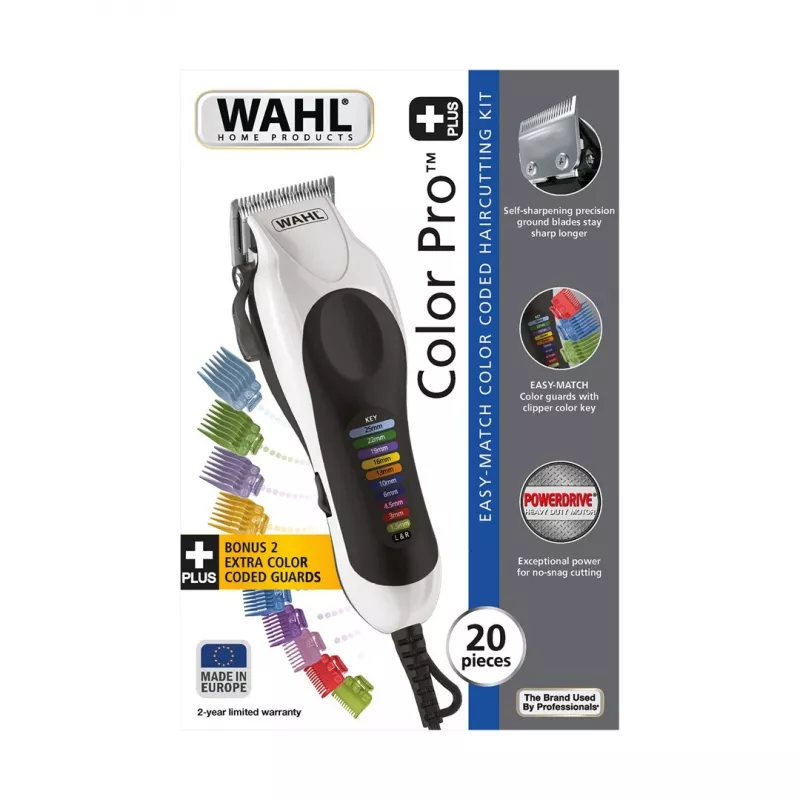 Wahl Color Pro Plus Black, White 10