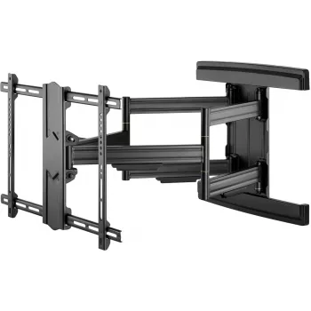 Goobay Pro TV-wall mount Pro FULLMOTION (L) wide Range, Black - for TVs of 94,00cm (37) to 177,80cm (70) (94-178 cm) , Full-Motion (swivel and Tiltable) to 70kg (499