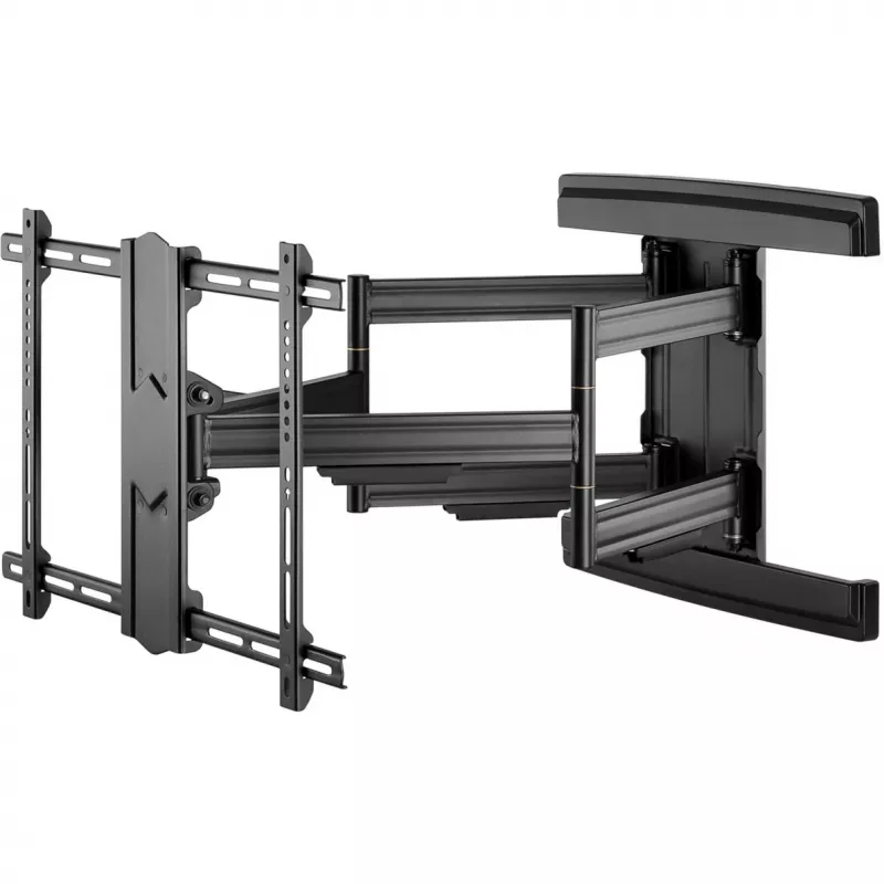 Goobay Pro TV-wall mount Pro FULLMOTION (L) wide Range, Black - for TVs of 94,00cm (37) to 177,80cm (70) (94-178 cm) , Full-Motion (swivel and Tiltable) to 70kg (499