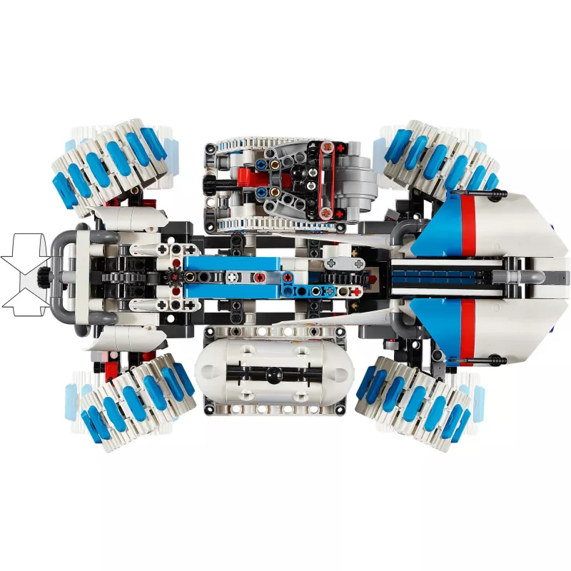 LEGO Technic 42211 Lunar Outpost Moon Rover – construction toy, 1082 pcs, modular build, 130×310×190 mm