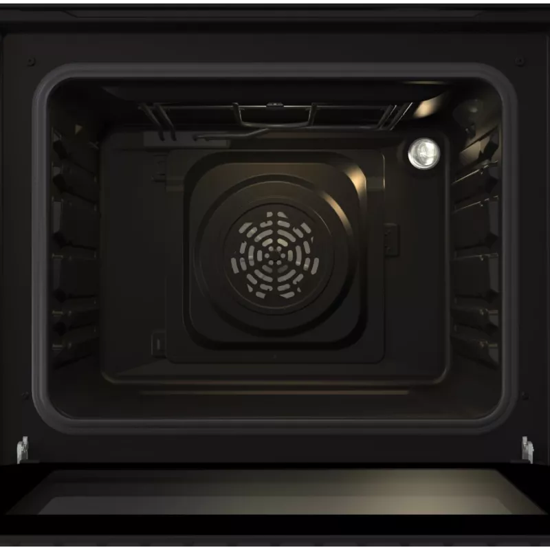 Gorenje Oven | BO6615E01B | 60 L | Electric | EnamelClean | Push pull buttons | Height 59.5 cm | Width 59.5 cm | Black
