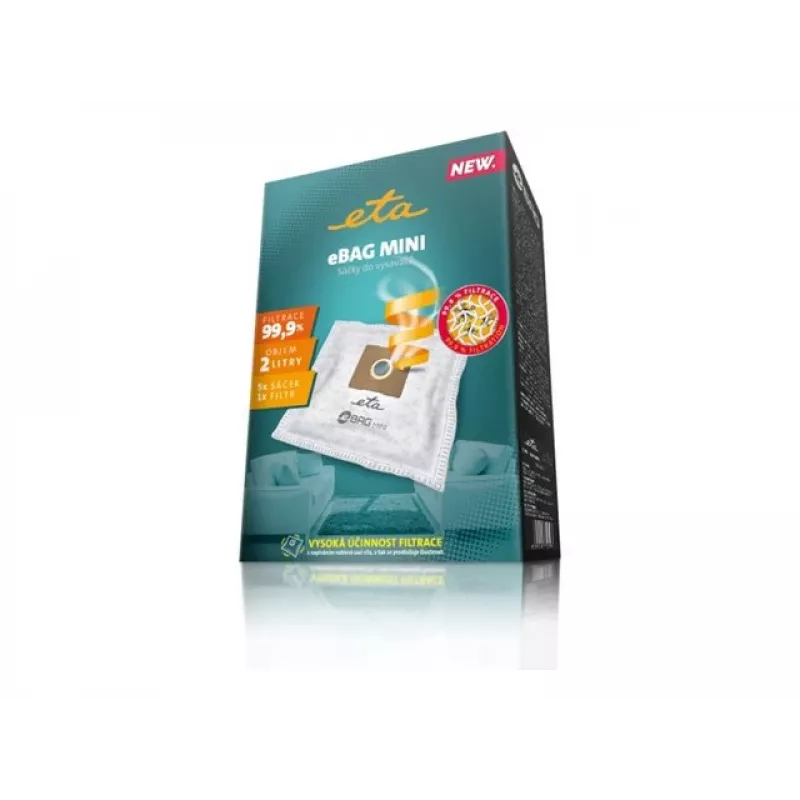 Dust bag ETA ETA960068030 — 2 L, pack of 5, white