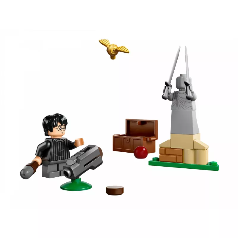 LEGO Harry Potter set 30706 Quidditch Lesson with Harry and Draco minifigures