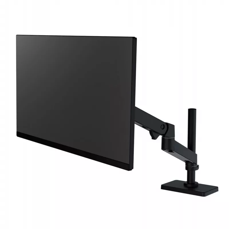 Ergotron LX Pro - Mounting Kit (Monitor Arm) - for LCD-Display - grommet mount, tall pole - Aluminium - Black - Screen Size: to 86,4 cm (to 34 inch) (45-709-292)