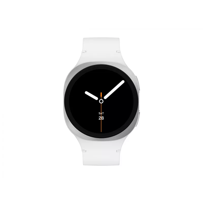 Samsung Galaxy Watch 8 3.3 cm (1.3 inch) AMOLED 40 mm Digital 438 x 438 pixels Touchscreen 4G Silver Wi-Fi GPS (satellite)