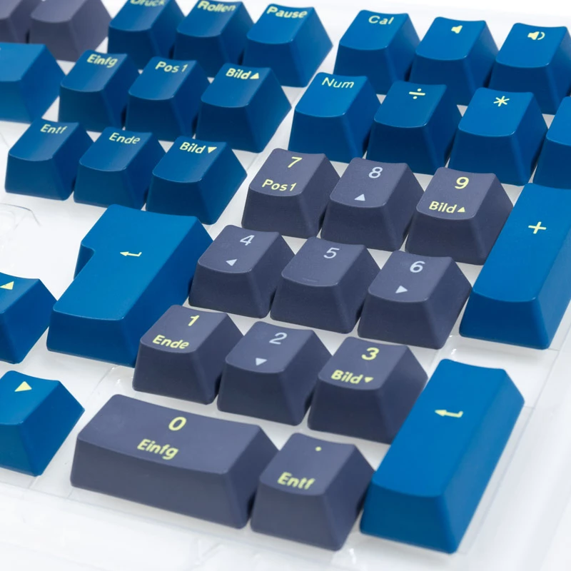 Keycap Set Ducky PBT Double-Shot Daybreak — DE Layout