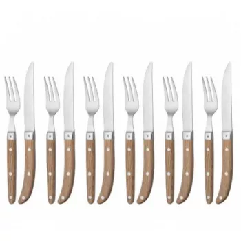 WMF 1280636046 flatware set 12 pc(s) Brown, Metallic