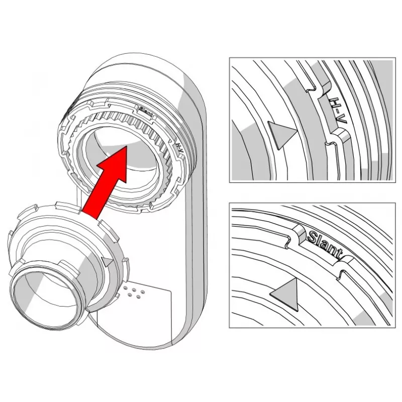 Antenna adaptor RF Elements TPA-C5X