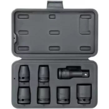 Socket wrench set Gedore 3437426, 7-piece set, metric sockets and ratchet