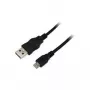 LogiLink USB A to Micro USB B Cable 5m, USB 2.0, Black