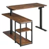 Electric height-adjustable desk ergo office 380623 — max height 121 cm, max load 70 kg