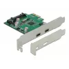 DeLOCK PCI Express x1 Card to 2 x USB Type-C™ female