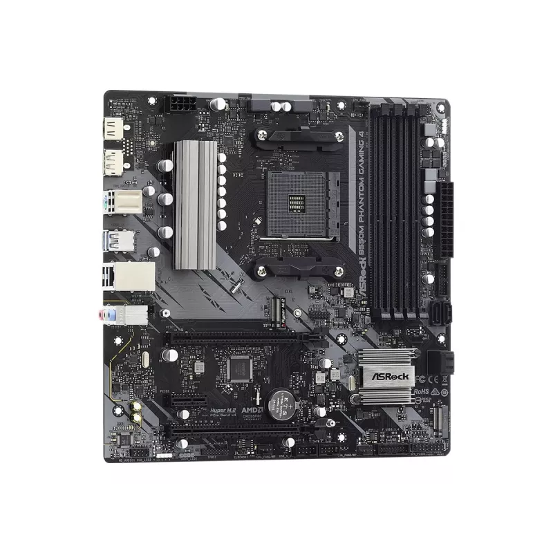 Motherboard ASRock B550M Phantom Gaming 4 AMD B550 Socket AM4 micro ATX