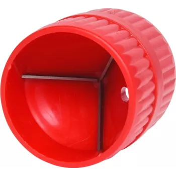 Deburring tool ks tools 105.2000 for plastic edges, usable on 3–42 mm diameters