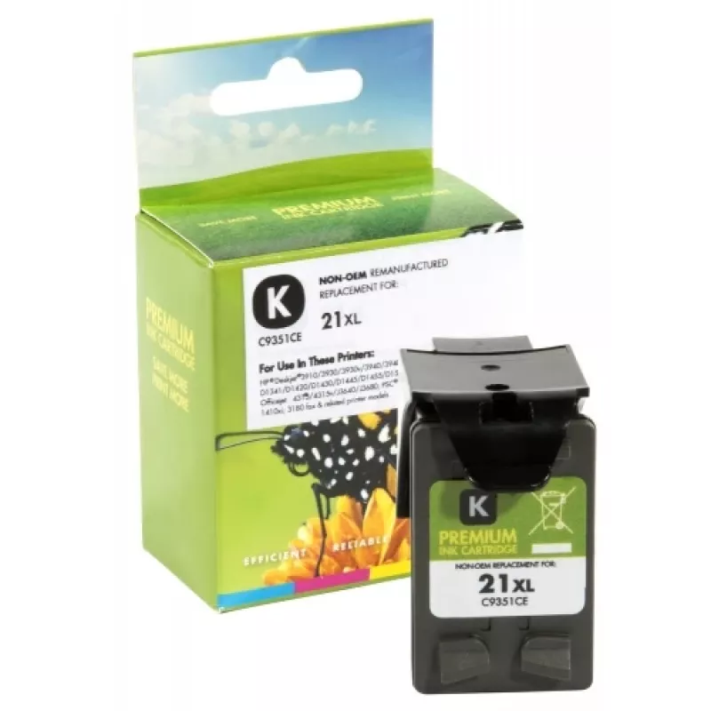 Static Control Compatible Hewlett-Packard 21XL (C9351CE) Black, 475 p.