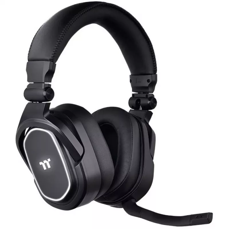 Thermaltake ARGENT H5 RGB, Wireless, Gaming, 20 - 40000 Hz, 412 g, Headphones, Black