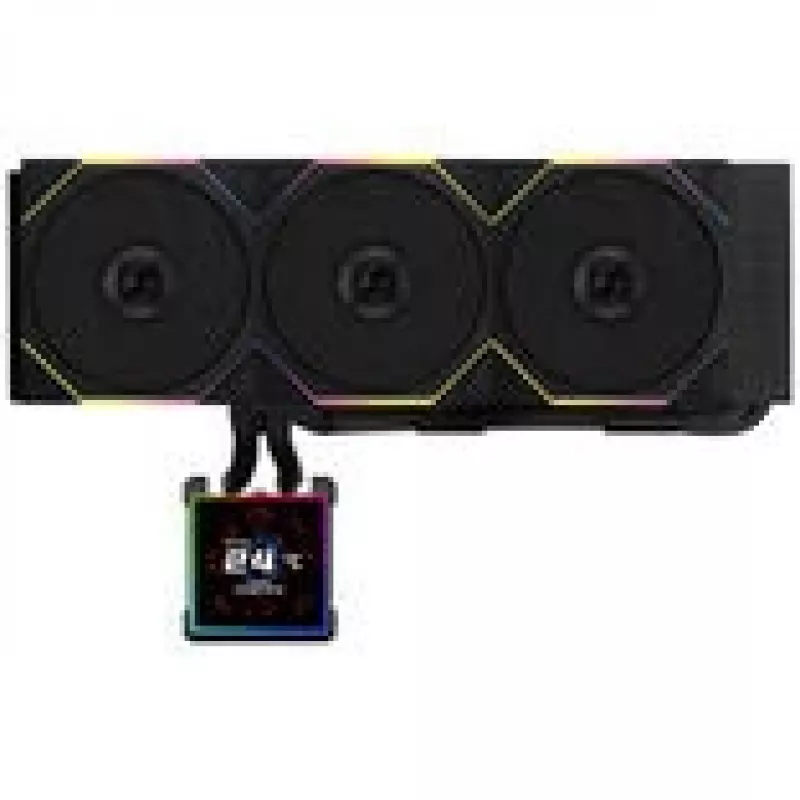 AiO Liquid Cooler lian li HydroShift II LCD-S 360mm with RGB and LCD Display