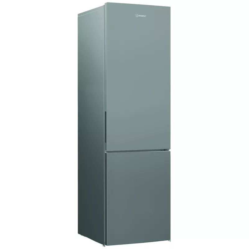 INDESIT INKS 1401 S4E | Energy efficiency class E | Free standing | Combi | Height 202.5 cm | Fridge net capacity 266 L | Freezer net capacity 120 L | 38 dB | Silver