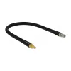 Coaxial cable DeLOCK 0.4m SMA/SMA CFD400 LLC400 Black