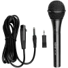 Microphone SVEN MK-100 (Wired, dynamic, metal, cable 4.0 m, 6.3/3.5mm Jack, cardioid, black)