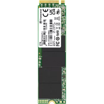 Transcend MTE662T-I 2 TB Internal M.2 PCIe NVMe SSD 2280 PCIe NVMe 3.0 x4 Industrial TS2TMTE662T-I (TS2TMTE662T-I)