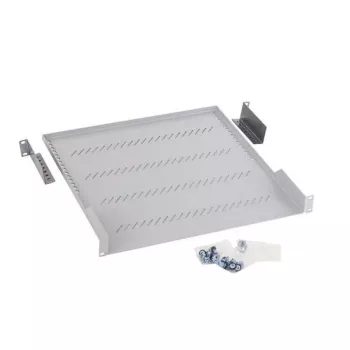 Triton 19 inch Low profile shelf 1U 450mm 40.0kg Black
