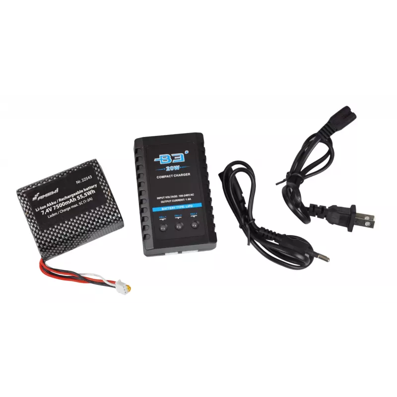 Excavator Amewi 22540 RC model Electric engine 1:16 2000 mAh