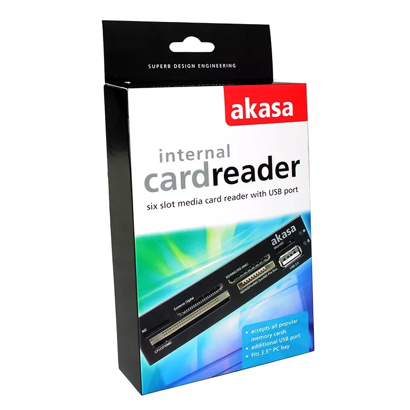 Akasa AK-ICR-07 card reader USB 2.0 Internal
