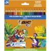 BIC Colored pencils Kids Smooth 24 colours set