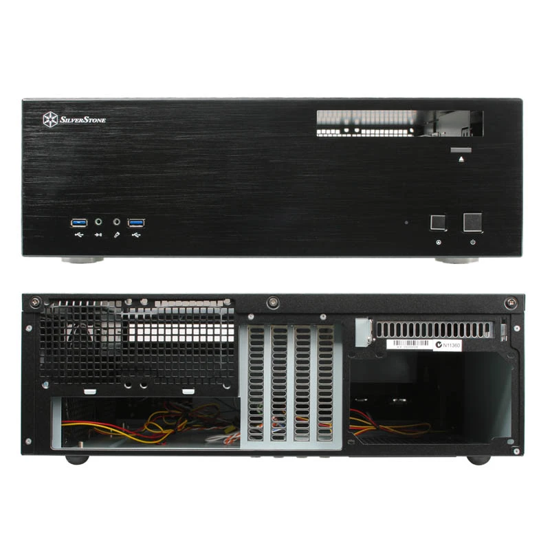 SilverStone SST-GD04B USB 3.0 Grandia Desktop - black