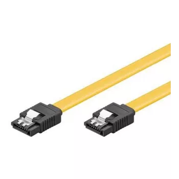 Microconnect SAT15005C6 SATA cable 0.5 m SATA 7-pin Yellow