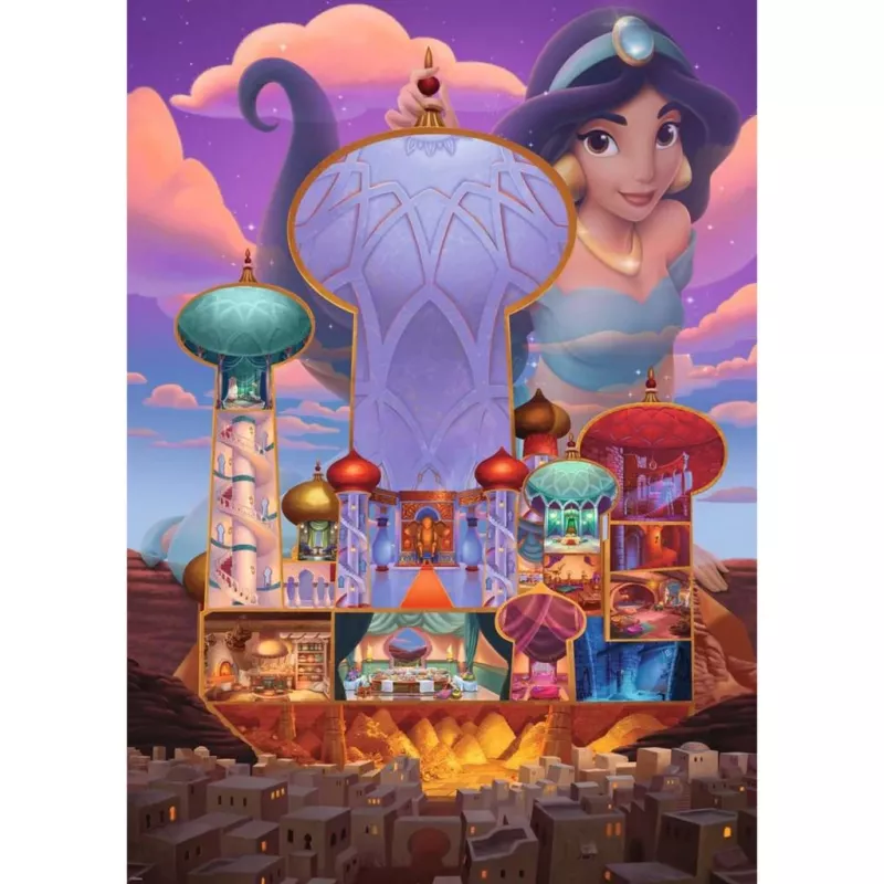 Puzzle Disney Castle Collection: Jasmin (1000 Pieces)