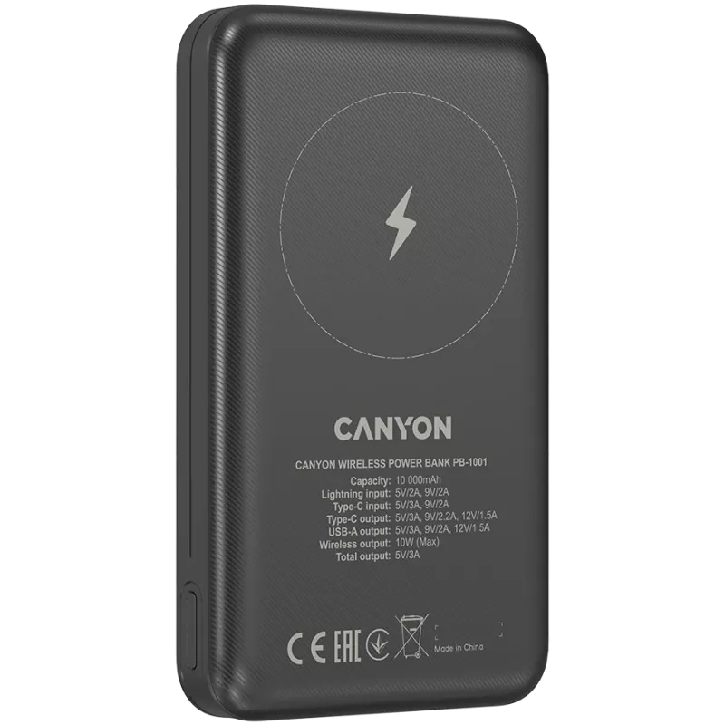 Portable Battery Canyon PB-1001 10000 mAh