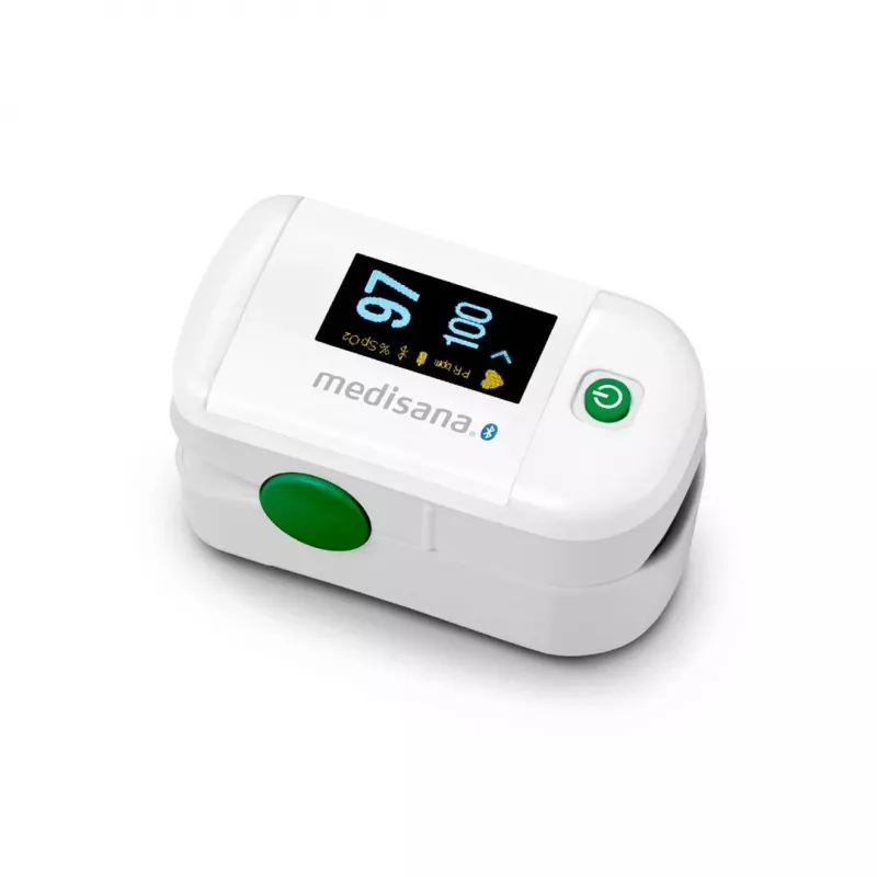Medisana PM 100 Connect pulse oximeter, grey/white