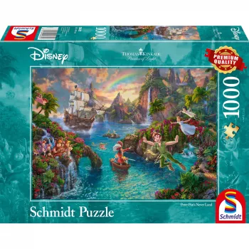 Jigsaw puzzle Schmidt Spiele Disney Peter Pan 1000 pcs Cartoons