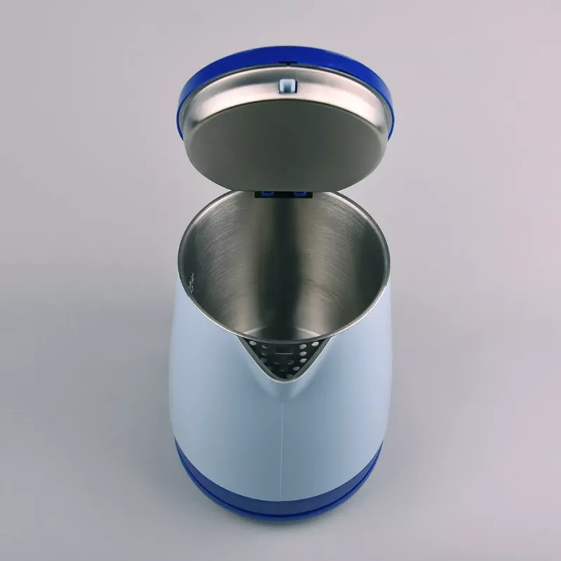 Electric kettle Maestro MR-037 1.2 L 1630 W stainless steel, blue, 360° base