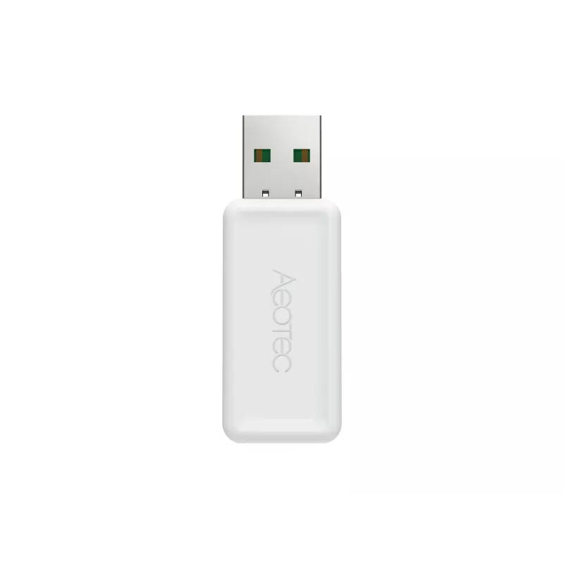 USB Z‑Wave and Zigbee stick AEOTEC AEOEZWA060 Pro — dual‑protocol USB gateway for smart home integration