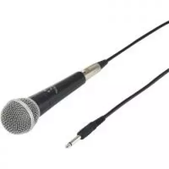 Wired microphone Renkforce PM58B for singers — dynamic vocal microphone, cardioid pattern