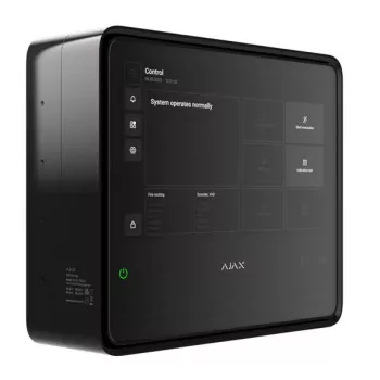 Fire Alarm Panel Fire HUB/EN54 Black 125733 Ajax