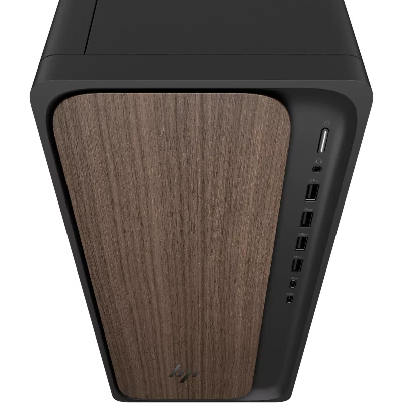 HP OmniDesk AI PC M03-0475ng Core Ultra 7 265 16GB/1TB SSD Windows 11 Dark Wood - Keyboard layout might be German