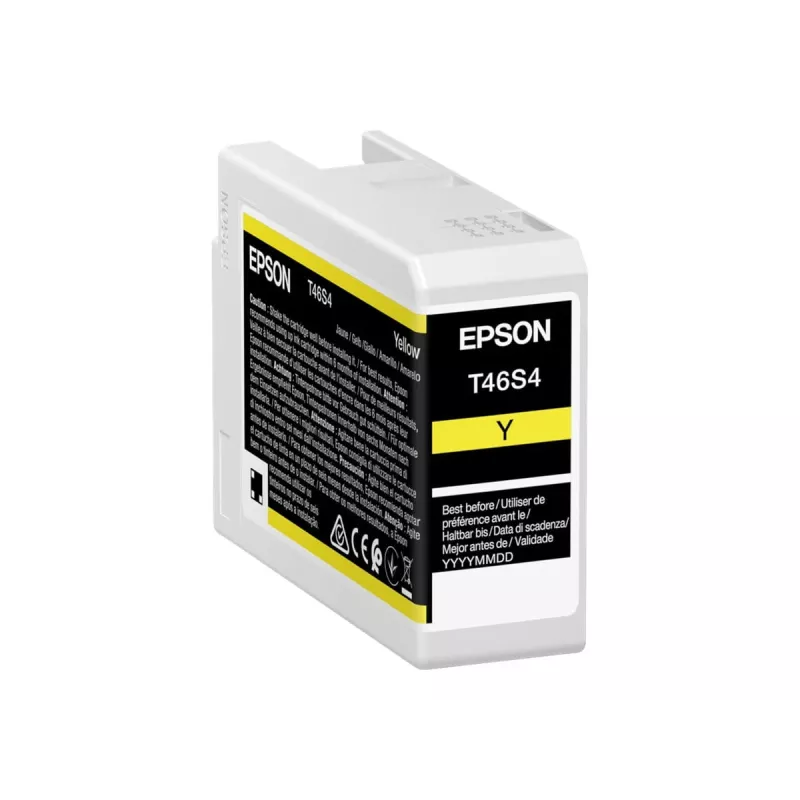 Ink cartridge Epson UltraChrome Pro 10 T46S4 Yellow original cartridge for professional printing