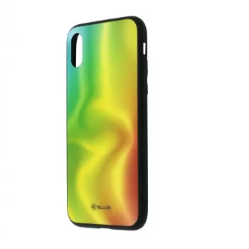 Screen protector glass Tellur Cover Glass print for iPhone XS, printed silk finish