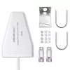 External 4G/5G LTE Antenna QOLTEC 9 dBi, N female connector, 3 m cable