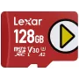 Lexar PLAY LMSPLAY128G-BNSNG 128 GB microSDXC memory card, UHS-I, Class 10