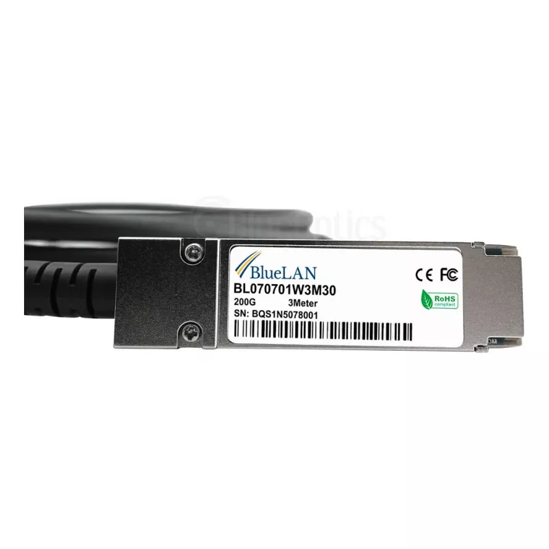 DAC Cable BlueOptics CBL-NTWK-0956-QSFP56-3-BL 3m QSFP56
