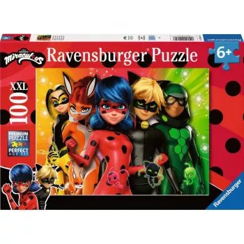 Children's jigsaw puzzle Ravensburger - Ladybug en mission, 100 pieces
