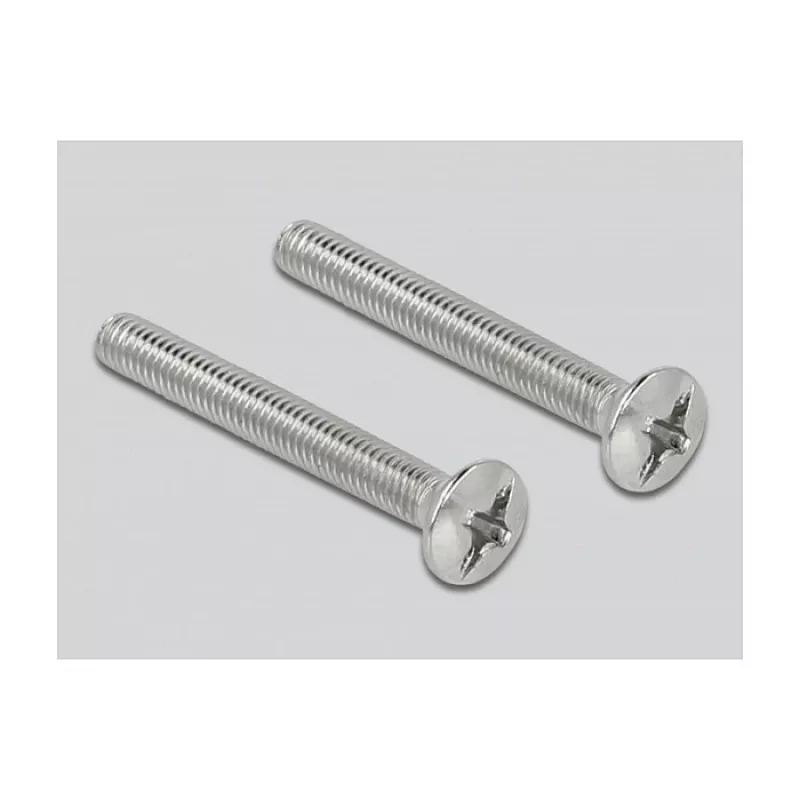 Wall plate DeLOCK 66491 White